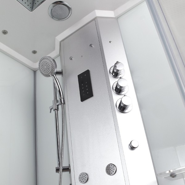 Colonne hydromassante avec technologie Safe Access / robinetterie thermostatique / computer tactile Bluetooth