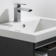 Meuble de salle de bain 60 cm CITY Finition gris