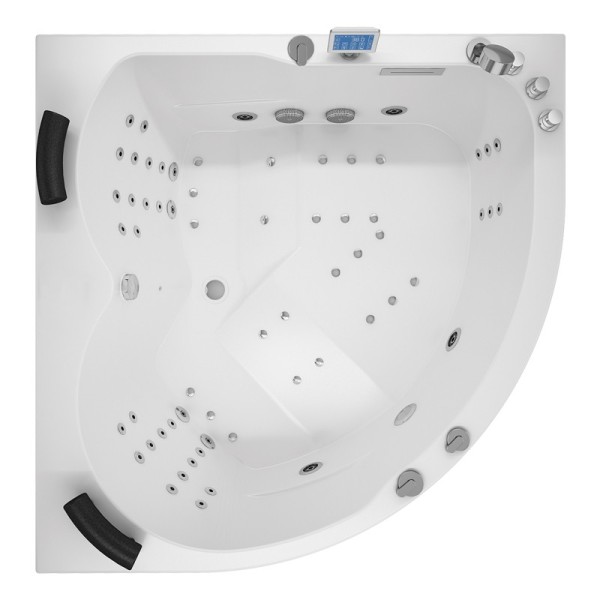 Vue supérieure AQUA GAUCHE IPOWER 150x150 cm