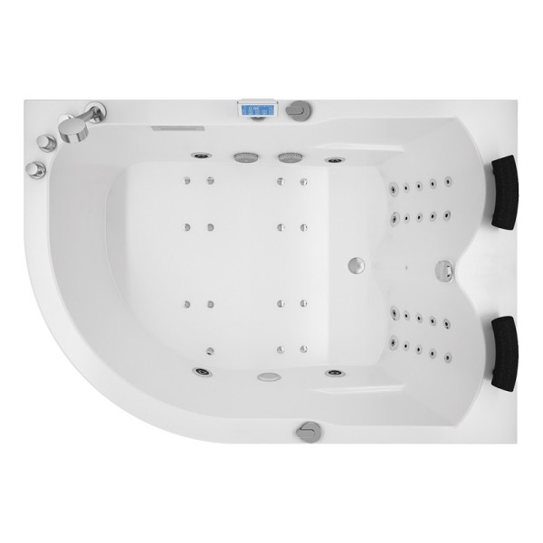 Vue supérieure SIRIUS DROITE IDYNAMIC 170x120 cm