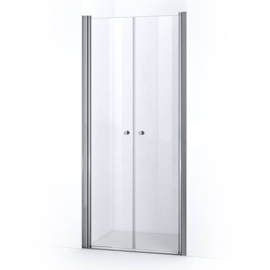 Portes de douche battantes ELBA 80 cm