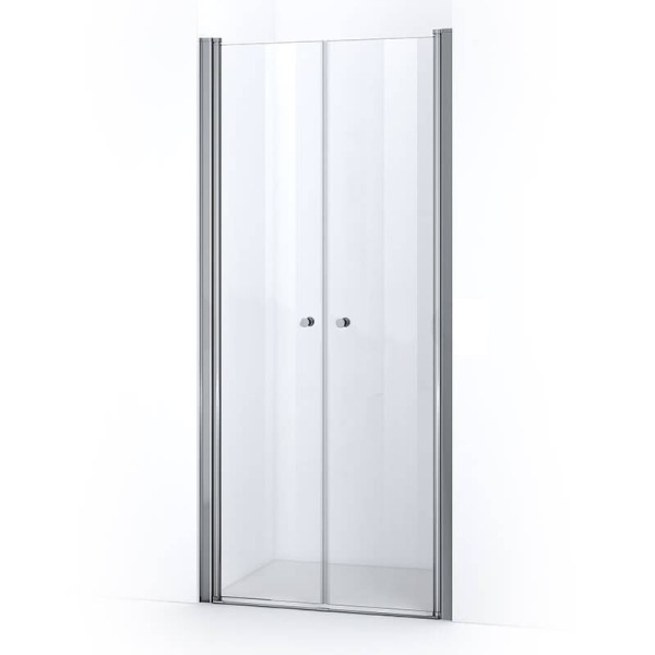 Portes de douche battantes ELBA 80 cm