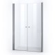 Portes de douche battantes ELBA 135 cm