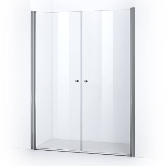 Portes de douche battantes ELBA 155 cm