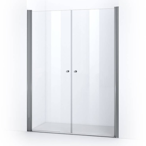 Portes de douche battantes ELBA 155 cm
