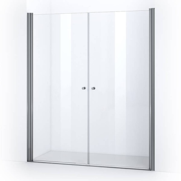 Portes de douche battantes ELBA 175 cm