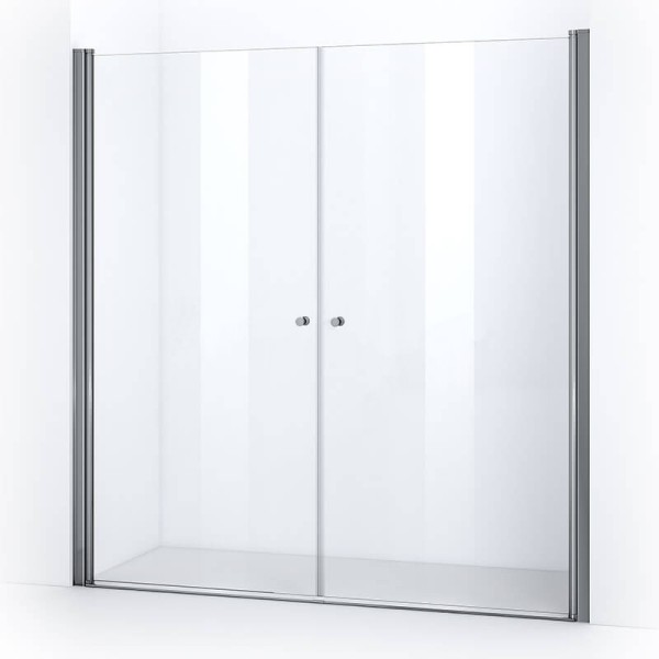 Portes de douche battantes ELBA 195 cm