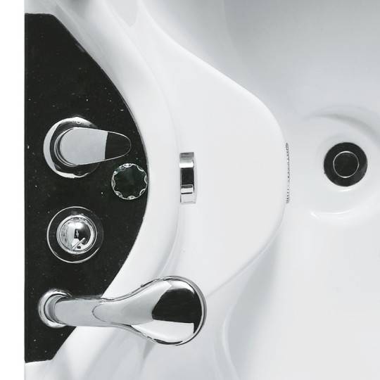 Robinetterie 2 éléments en laiton chromé haute qualité