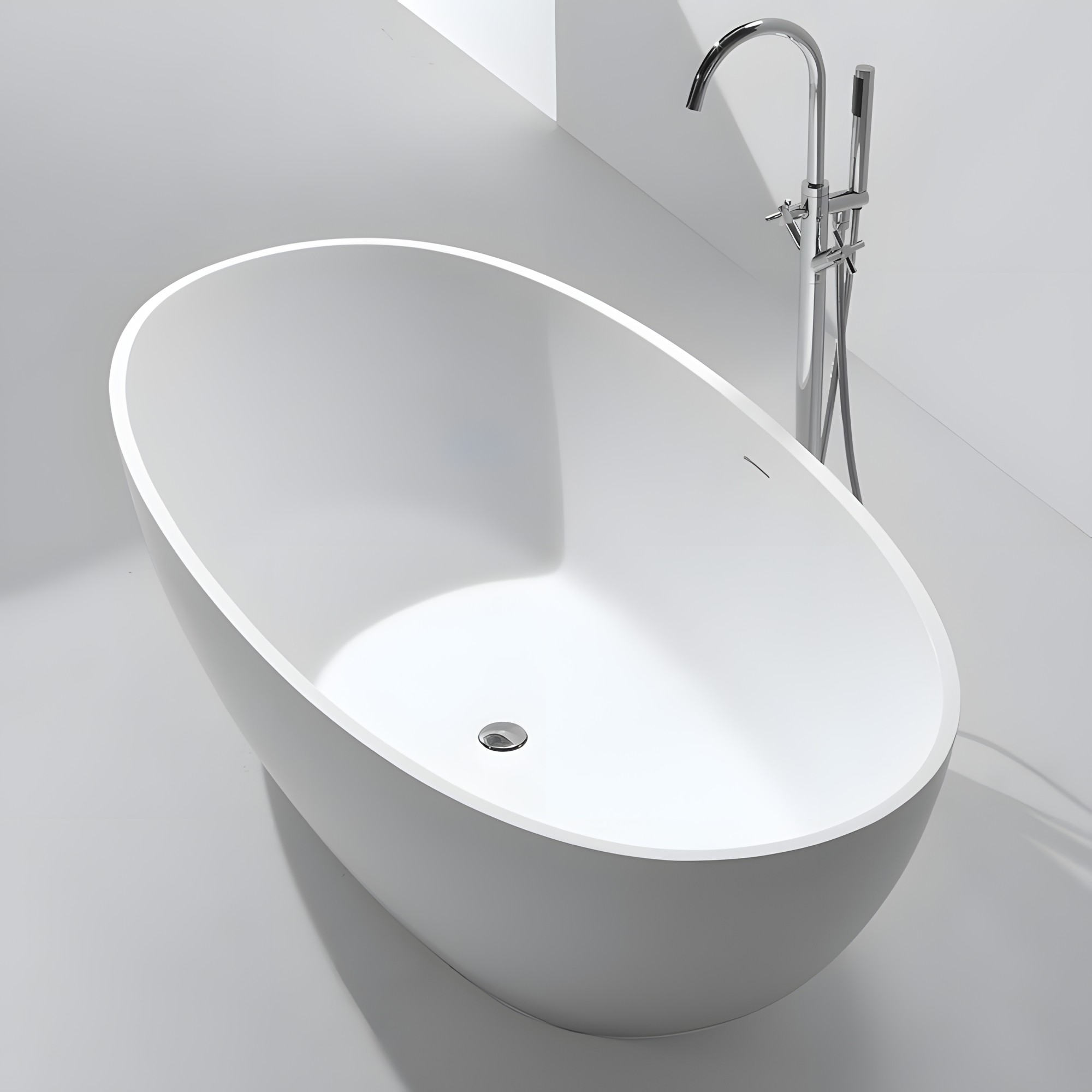 Baignoire ilot LOUNGE 180 Solid Surface