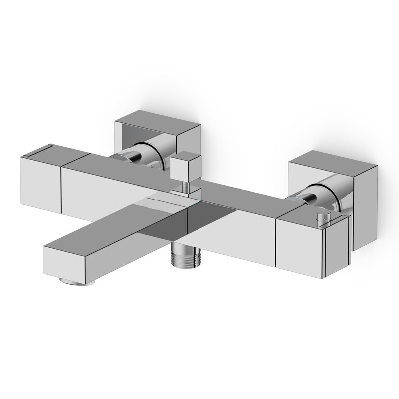 Robinet mitigeur mural pour baignoire avec départ douchette Robinet mitigeur mural pour baignoire avec départ douchette