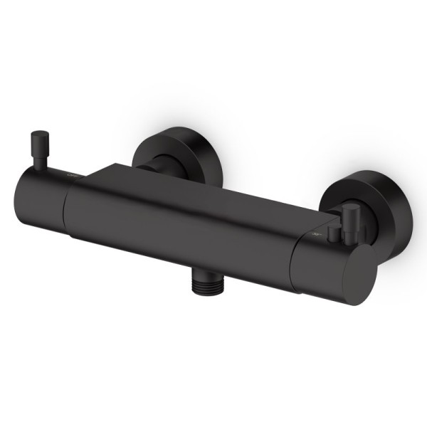 Robinet mitigeur thermostatique mural pour douche avec départ douchette