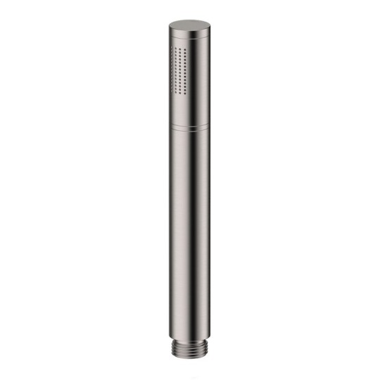 Douchette stick en laiton finition inox brossé