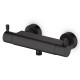 Colonne douche thermostatique LOOP noir mat