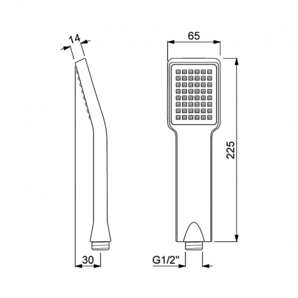 Douchette pommeau de douche COSMO