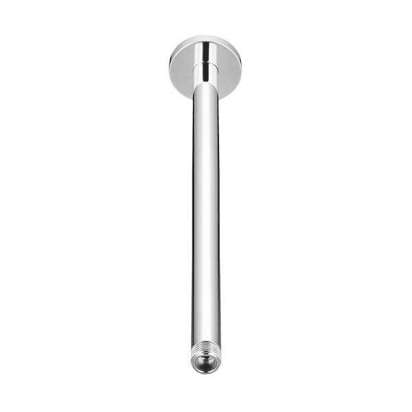 Bras vertical en laiton chromé pour alimentation douche de tête