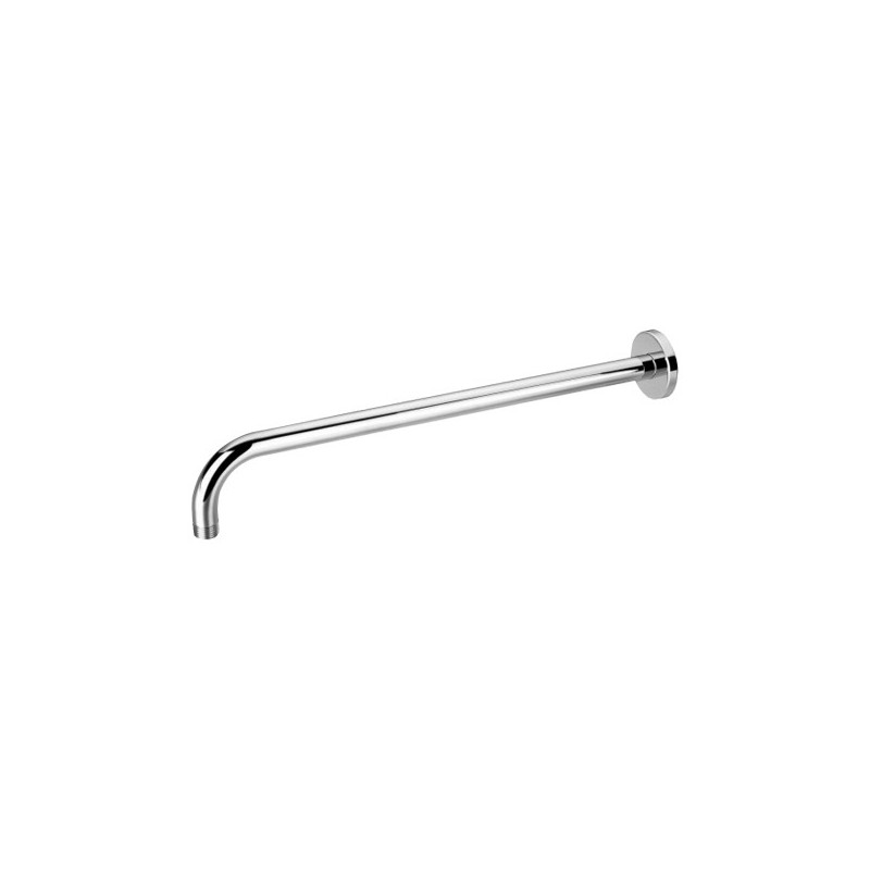 Bras horizontal en laiton chromé pour alimentation douche de tête