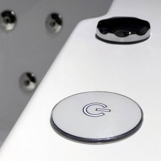 Touch Panel sensitif pour contrôler la balnéo
