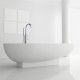 Baignoire ilot design 181 cm Space en Solid Surface (corian)