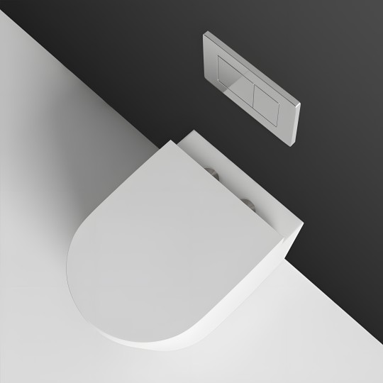 WC suspendu MEZZO, design épuré et conception de qualité