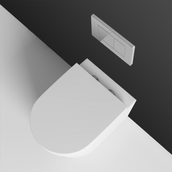 WC suspendu CLARIO, design épuré et conception de qualité