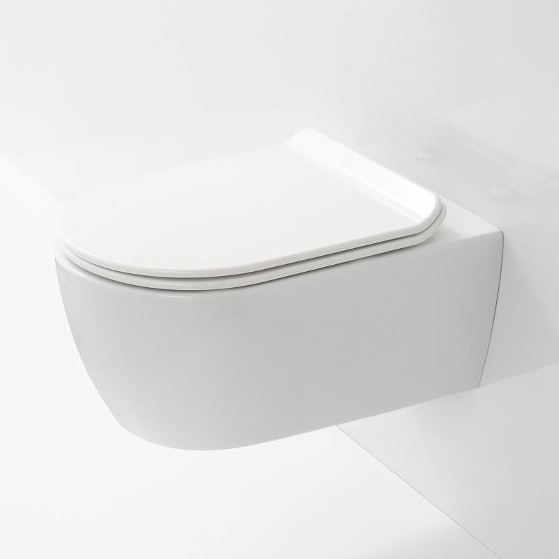 WC suspendu COMPACT, design épuré et conception de qualité