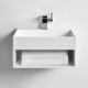 Vasque KUBE 50 en Solid Surface