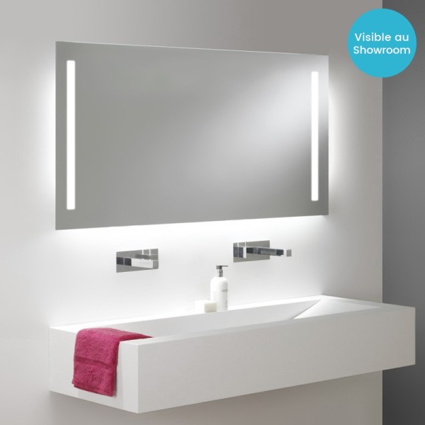 Miroir salle de bain VISIO 40 cm rétroéclairage LED