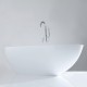 Baignoire ilot 185 cm Cocoon 185 en Solid Surface (corian)