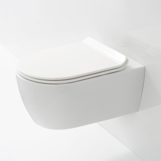 Cuvette sans bride SANEO avec abattant slim