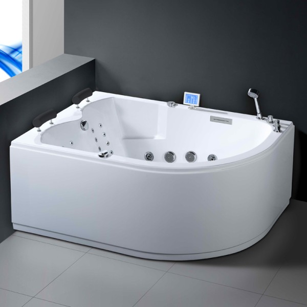 Baignoire balnéothérapie SIRIUS GAUCHE IDYNAMIC 170x120 cm