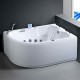 Baignoire balnéothérapie SIRIUS DROITE IDYNAMIC 170x120 cm