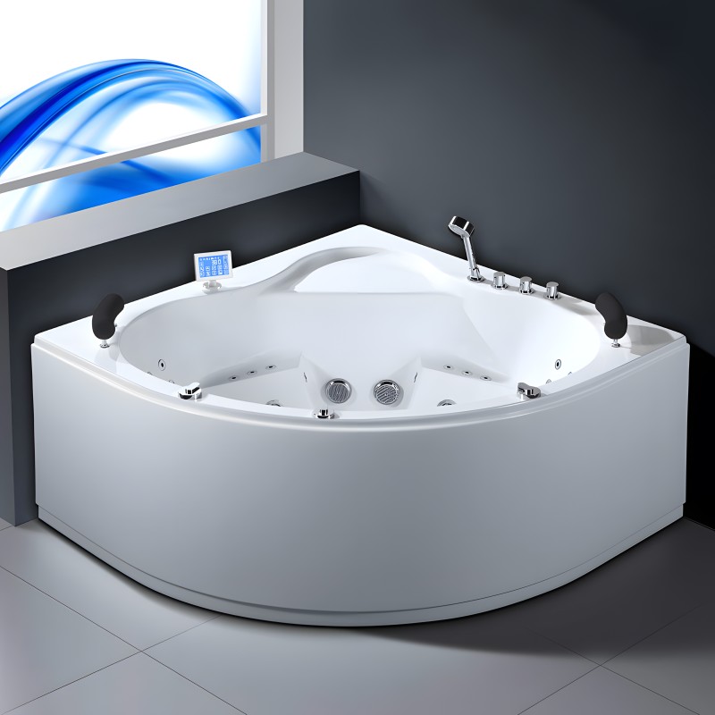 Baignoire balnéothérapie NEVIA IPOWER 150x150 cm