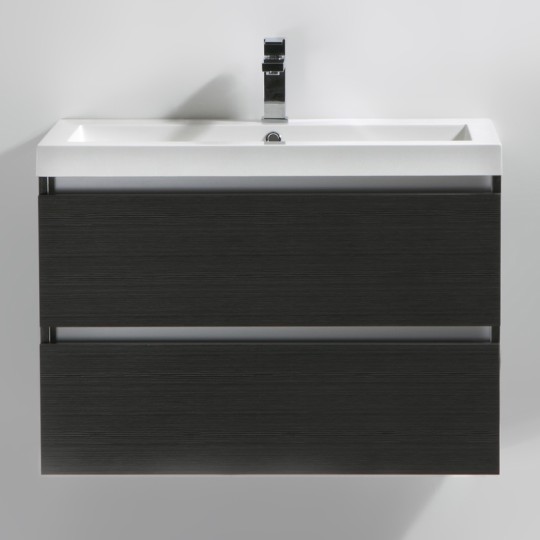 Meuble salle de bain 80 cm CITY gris