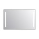 Miroir salle de bain VISIO 120x75 cm avec rétroéclairage LED et prises électriques