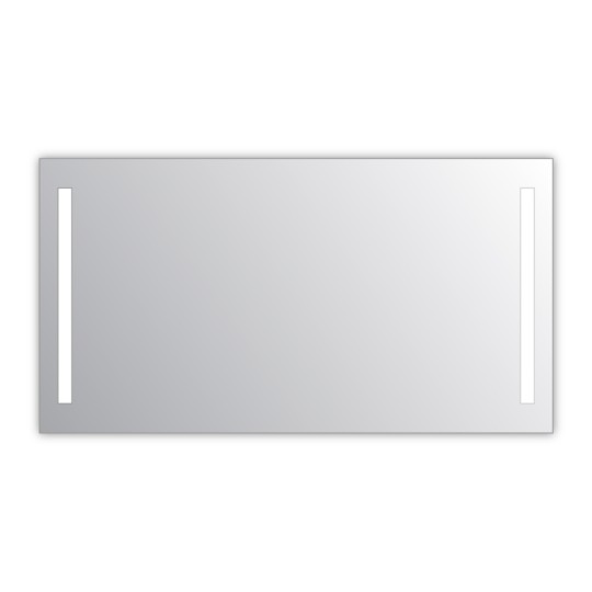 Miroir salle de bain VISIO 140x75 cm avec rétroéclairage LED et prises électriques