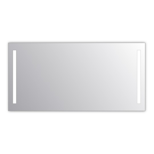 Miroir salle de bain VISIO 150x75 cm avec rétroéclairage LED et prises électriques