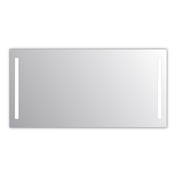 Miroir salle de bain VISIO 150x75 cm avec rétroéclairage LED et prises électriques