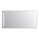 Miroir salle de bain VISIO 150x75 cm avec rétroéclairage LED et prises électriques