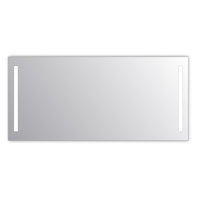 Miroir salle de bain VISIO 160x75 cm avec rétroéclairage LED et prises électriques