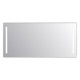 Miroir salle de bain VISIO 160x75 cm avec rétroéclairage LED et prises électriques