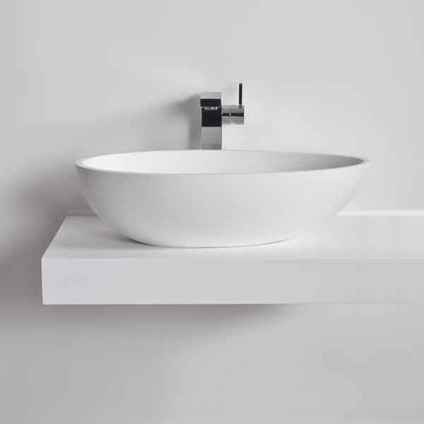 Vasque ovale COCOON en Solid Surface