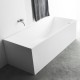 Baignoire ilot 170 cm Square en Solid Surface (corian)