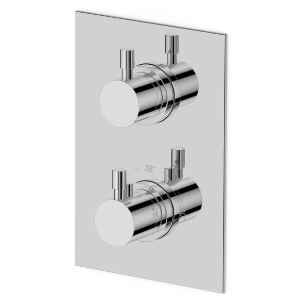 Robinet mitigeur douche thermostatique LOOP mural