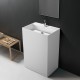 Lavabo colonne en Solid Surface TOTEM 60 x 42 x 90(h) cm