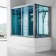 Baignoire douche hammam OMEGA DUO (version gauche)