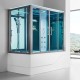 Baignoire douche hammam OMEGA DUO (version droite)