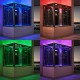 Chromothérapie LED ICOLOR+ (choix de la couleur) et lumière d'ambiance