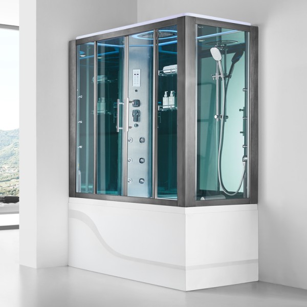 Baignoire douche hammam OMEGA 150 (version gauche)