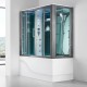 Baignoire douche hammam OMEGA 150 (version gauche)