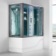 Baignoire douche hammam OMEGA 150 (version droite)